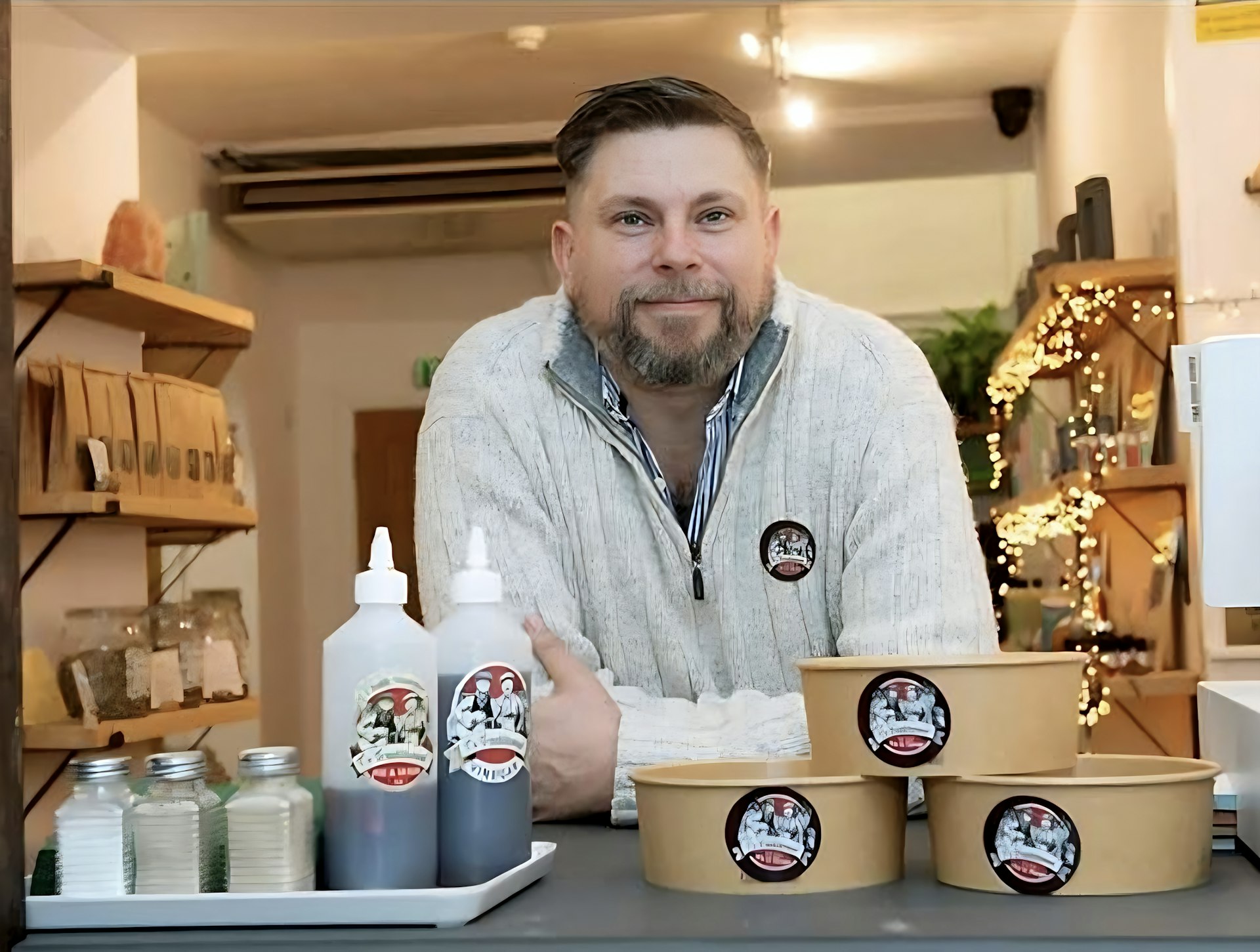 Man posing for photo